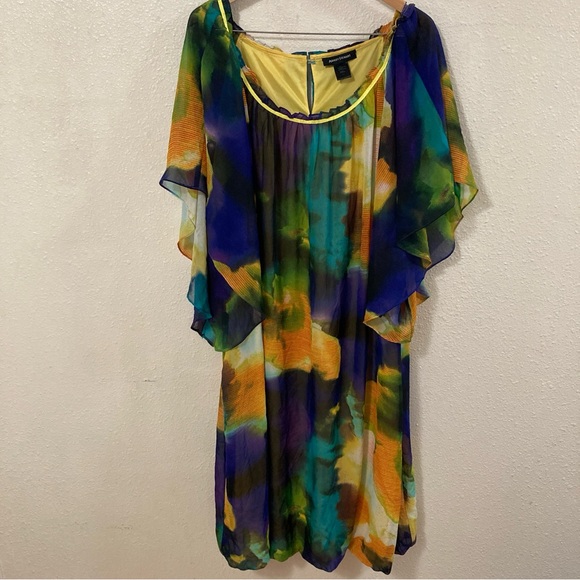 Ashley Stewart Dresses & Skirts - Ashley Stewart Women’s Dress Multicolor Bell Sleeveles Sz20
